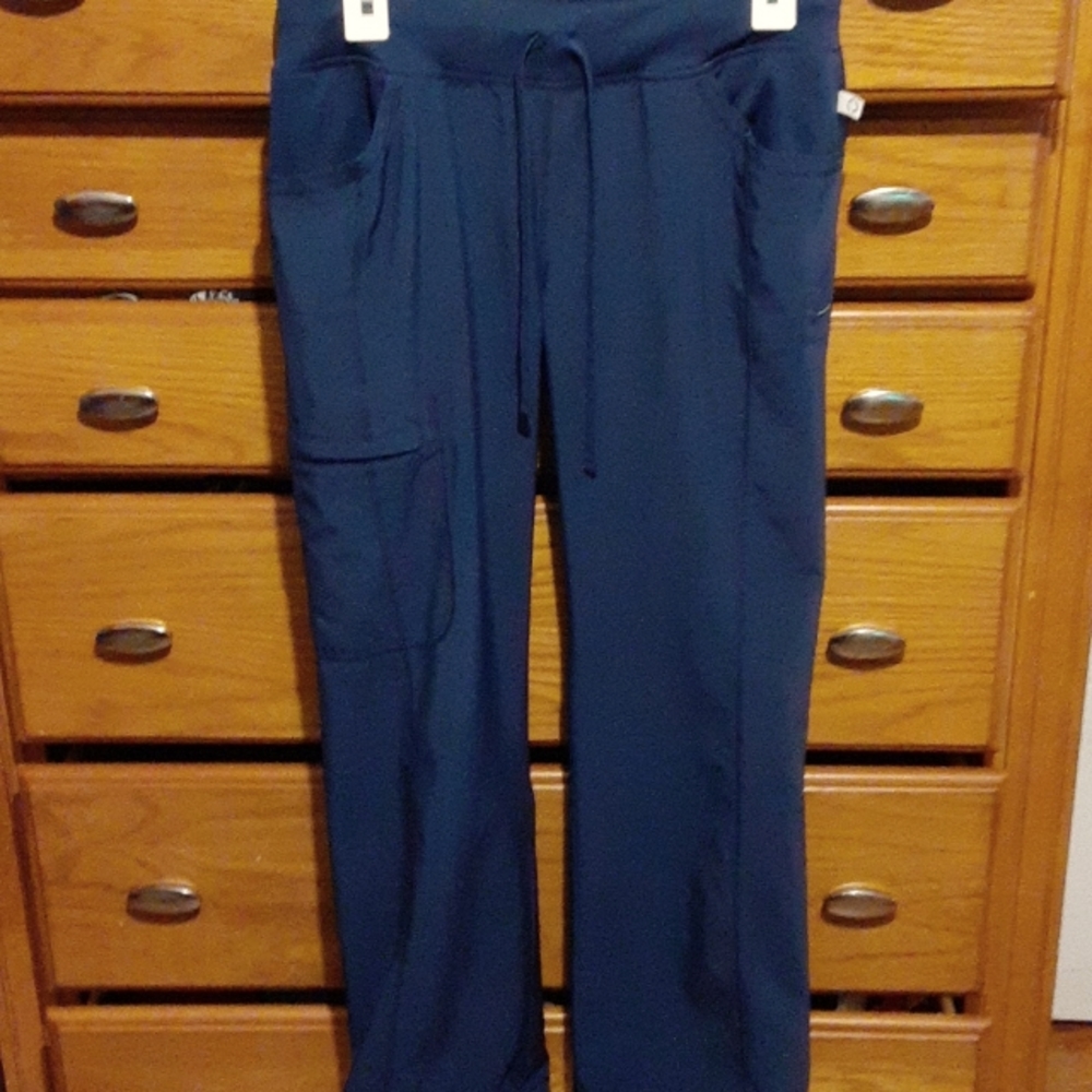 Navy Blue Scrubs pair top and bottom